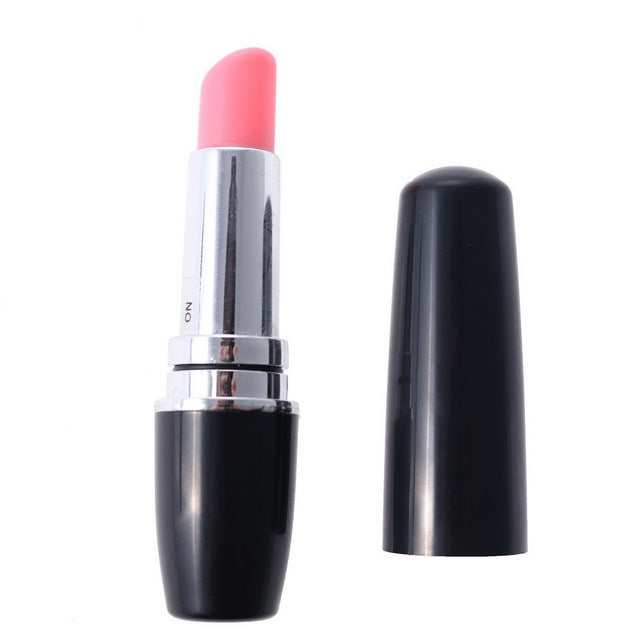 Rose Lipstick Travel Vibrator