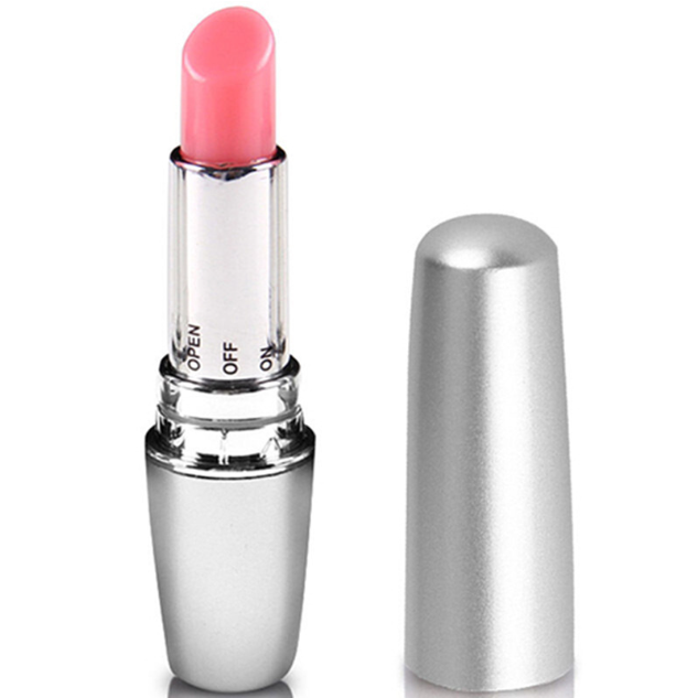 Rose Lipstick Travel Vibrator