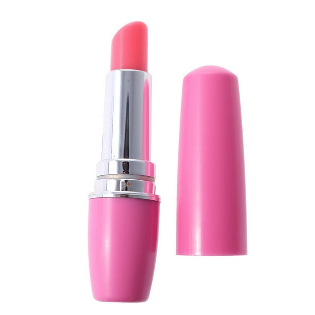 Rose Lipstick Travel Vibrator