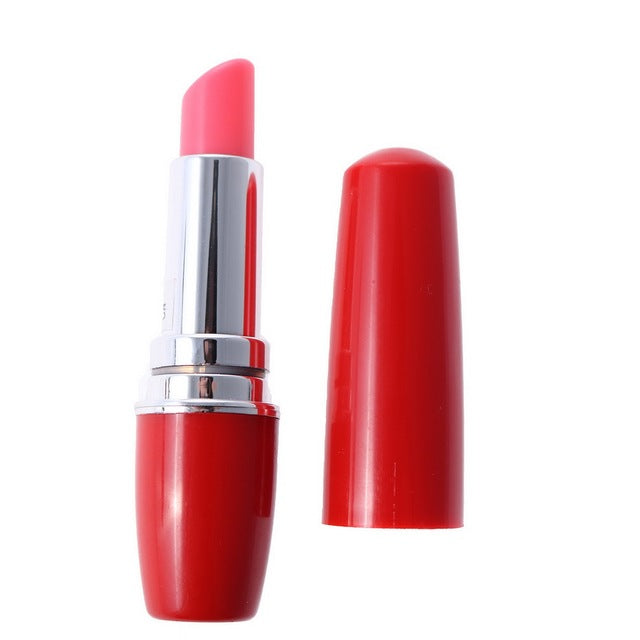 Rose Lipstick Travel Vibrator