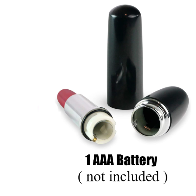 Rose Lipstick Travel Vibrator